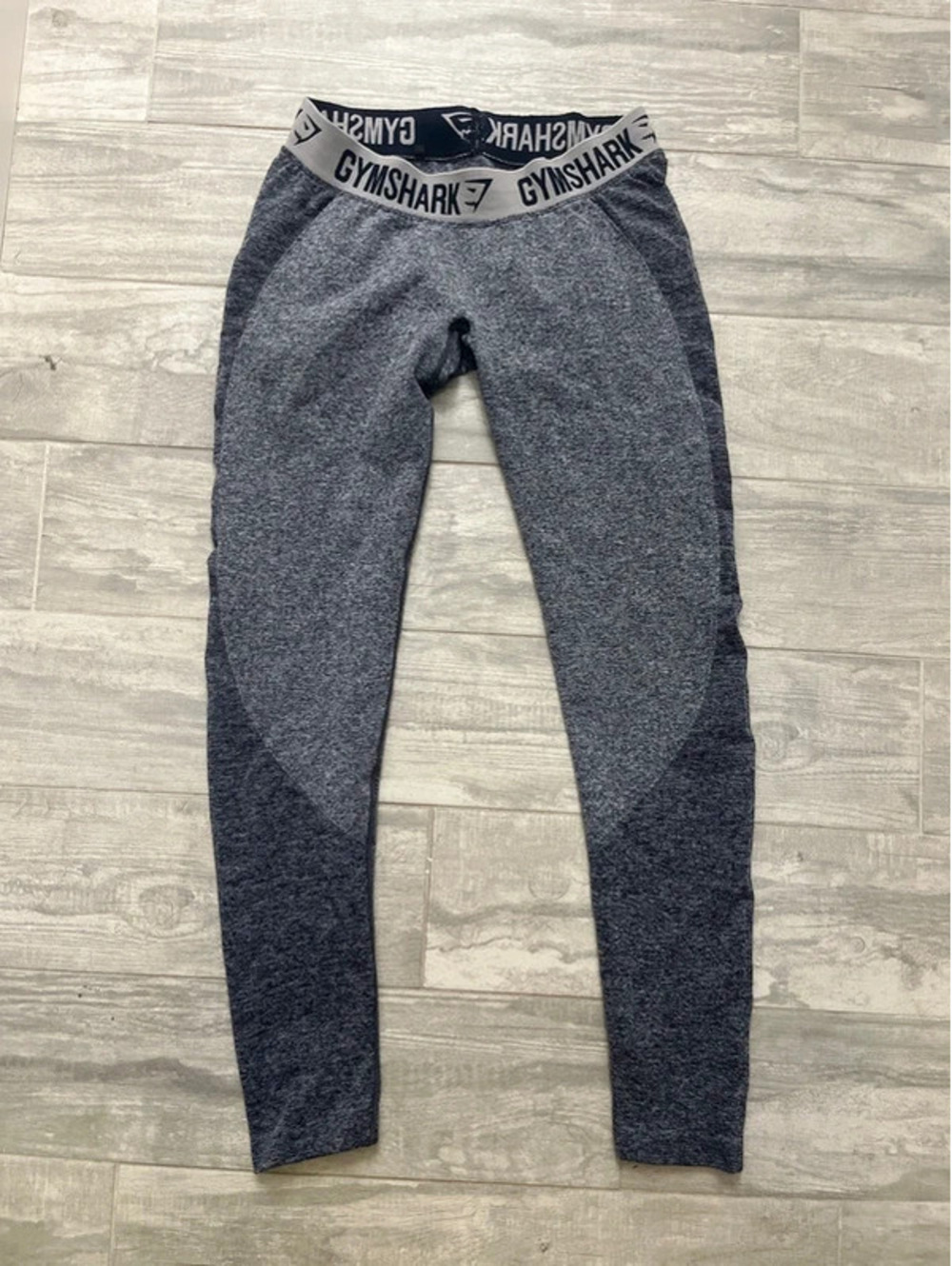 Gymshark Blue Heathered Leggings